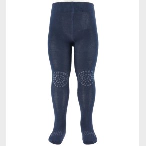 GoBabyGo Skridsikre Strmpebukser - Bambus - Navy Blue