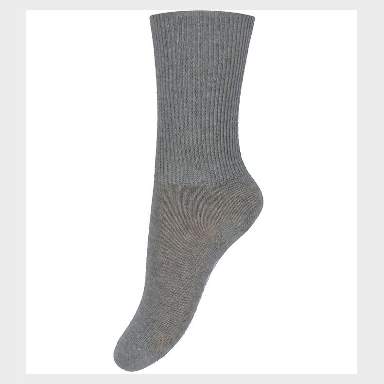 GoBabyGo Str�mper - Non-Slip Socks - Grey Melange