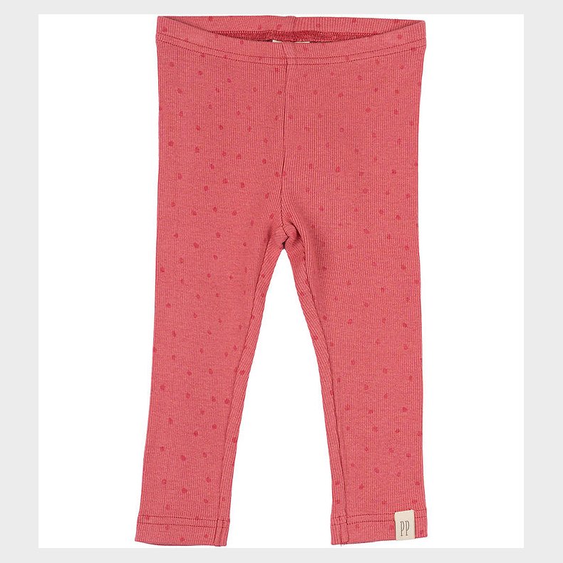 Petit Piao Leggings - Modal - Dot - Light Berry