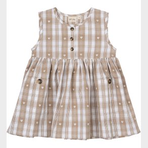 Petit Piao Kjole - Off White Heart