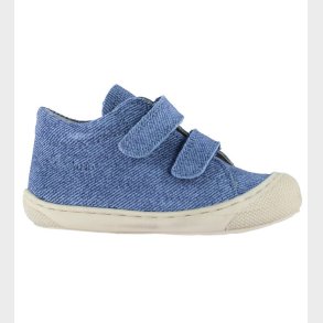Naturino Sko - Cocoon VL Suede - Azure
