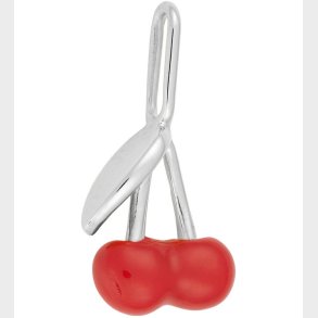 Design Letters Vedhng - Darling Enamel - Kirsebr - Slv