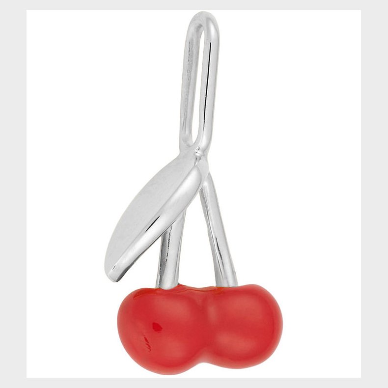 Design Letters Vedhng - Darling Enamel - Kirsebr - Slv