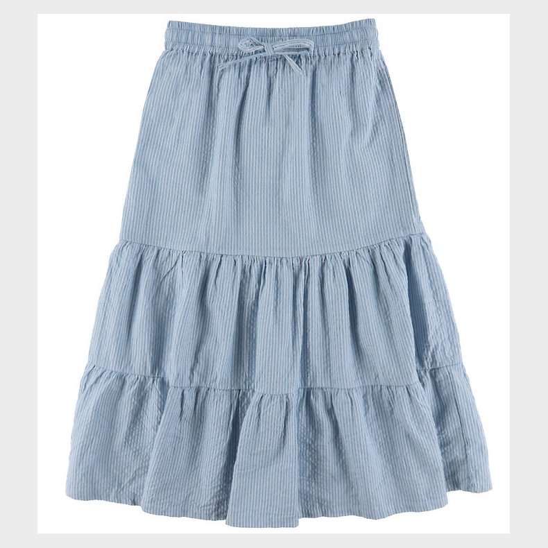 Sofie Schnoor Nederdel - Vivisy - Light Blue Stripe