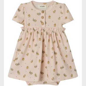 Lil Atelier Kjolebody k/ - Rib - NBfLavo - Morganite