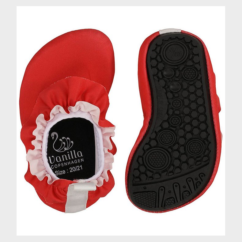 Vanilla Copenhagen Badesko - Berry m. Flser