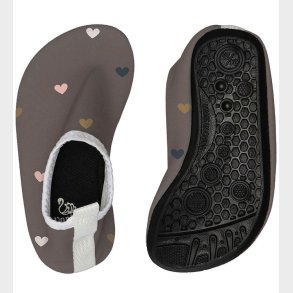 Vanilla Copenhagen Badesko - Wood m. Hjerter