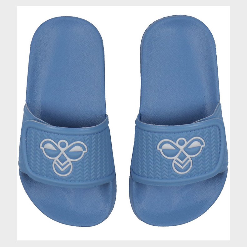 Hummel Badesandaler - Pool Slide Jr - Lichen Blue