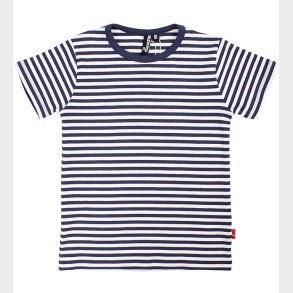 Danef T-shirt - Rib - DaneStory - Navy/Chalk