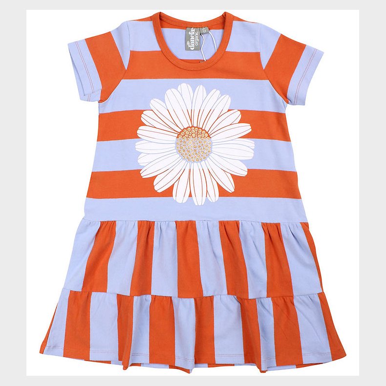 Danef Kjole - Danemiva - Light Rust/Lilla Daisy