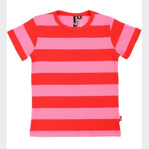 Danef T-shirt - Danestory - Summer Red/Bright Pink