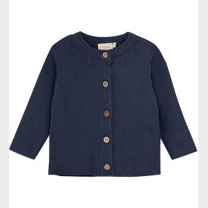 Fixoni Cardigan - Strik - Indigo Blue