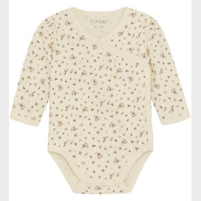 Fixoni Sl-om Body l/ - Shadow Gray m. Blomster