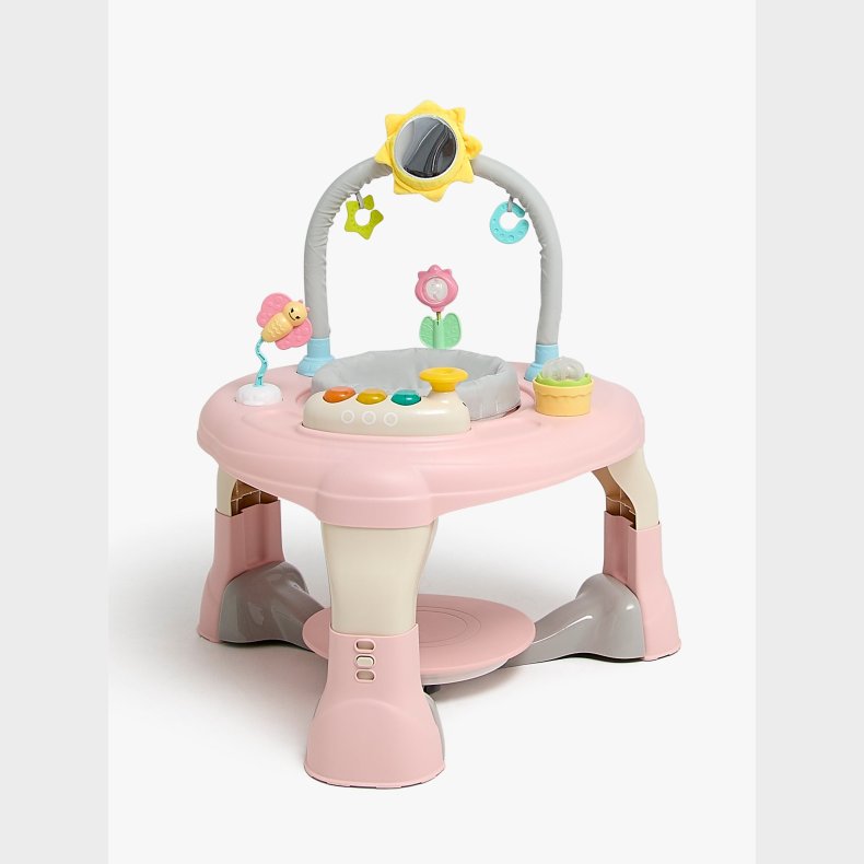 Cloudberry Castle Aktivitetscenter 3-i-1, Pink/Beige