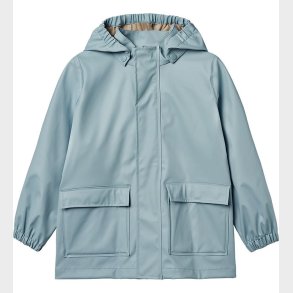 Wheat Regnjakke - PU - Ollo - Aquamarin