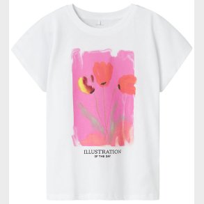 Name It T-shirt - NkfFabiala - Bright White