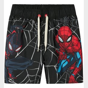Name It Badeshorts - NmmMave - Spiderman - Sort