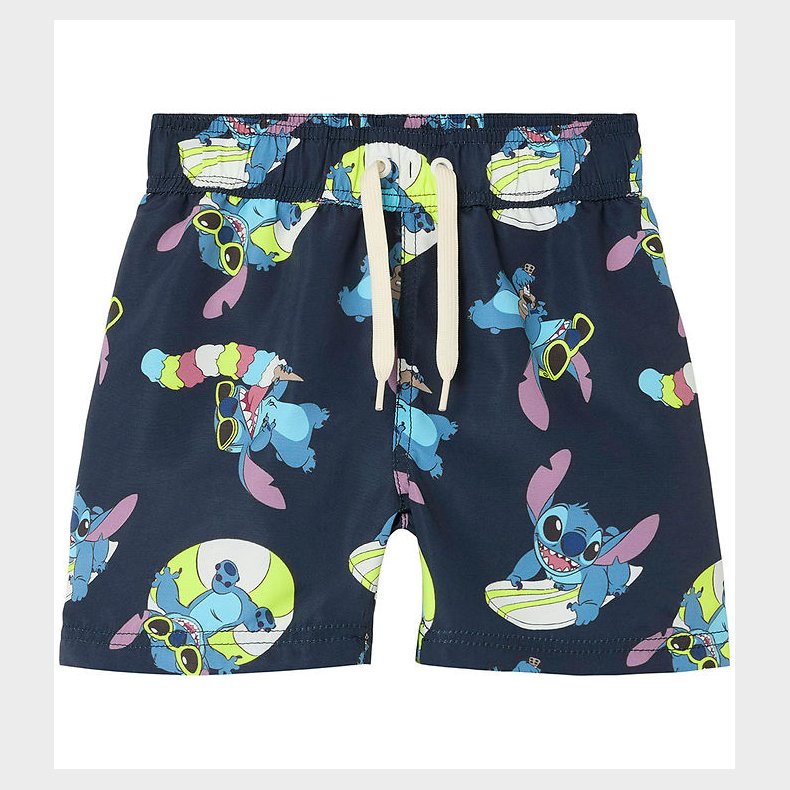 Name It Badeshorts - NmmMic - Stitch - Navy Blazer