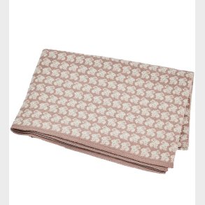 Smallstuff Babytppe - Uld - 80x100 cm - Rabbits - Powder