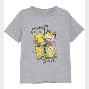Minymo T-shirt - Pok�mon - Grey Melange
