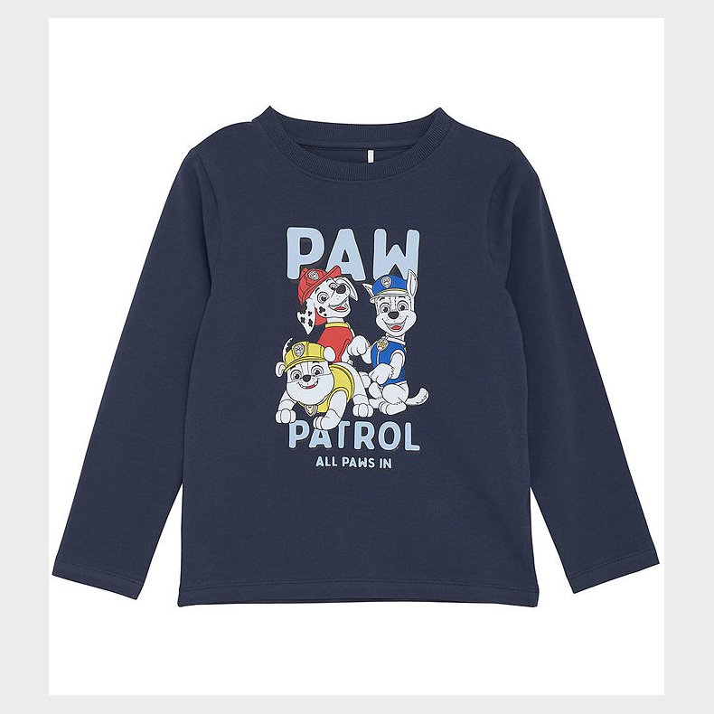 Minymo Bluse - Paw Patrol - Blue Nights