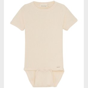 Minymo Body k/� - Rib - White Swan