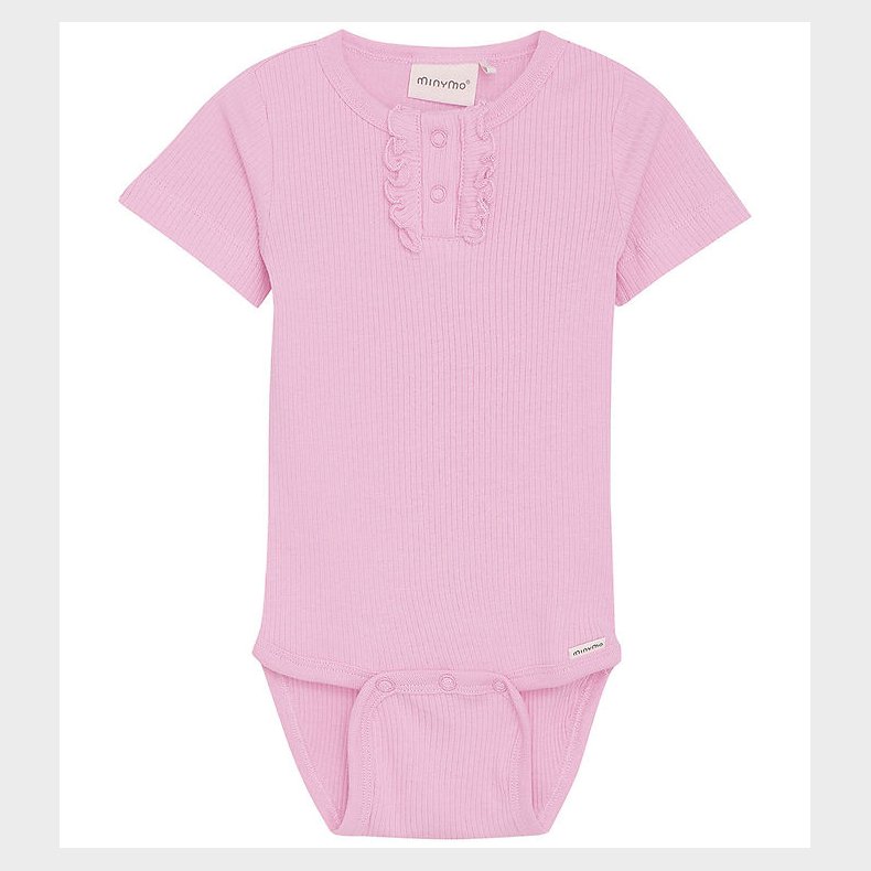 Minymo Body k/� - Rib - Light Rose