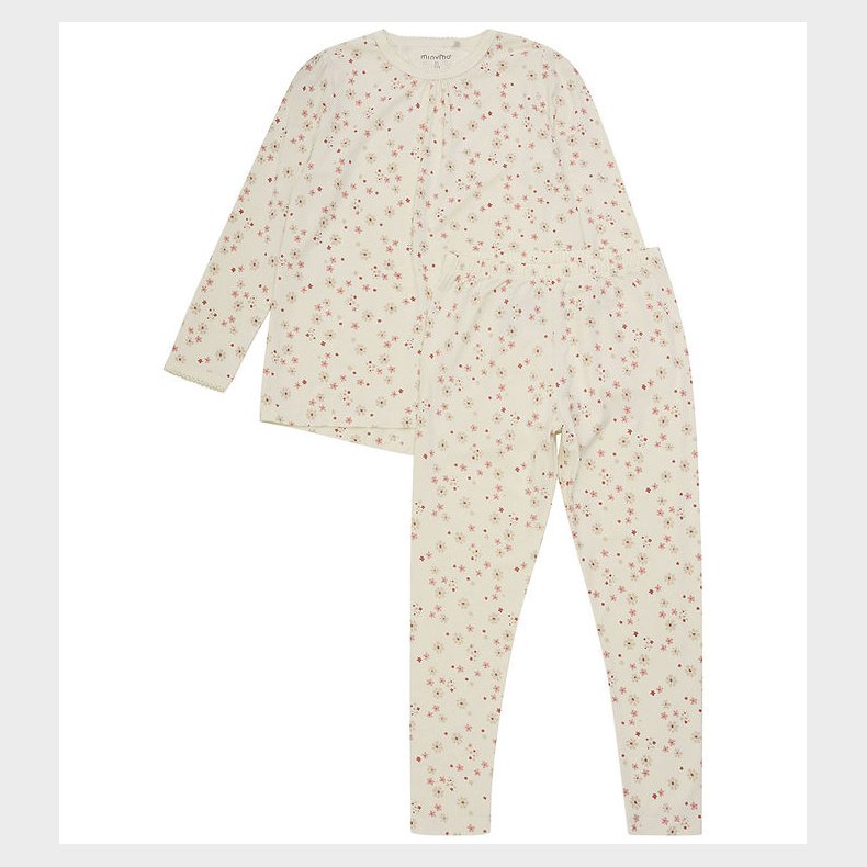 Minymo Natt�j - 2-delt - Viskose - Dusty Ceder