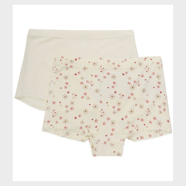 Minymo Hipsters - 2-pak - Viskose - Dusty Ceder