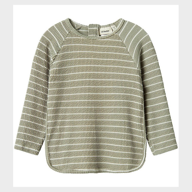 Lil Atelier Badebluse - NmmFredo - UV40+ - Forest Fog