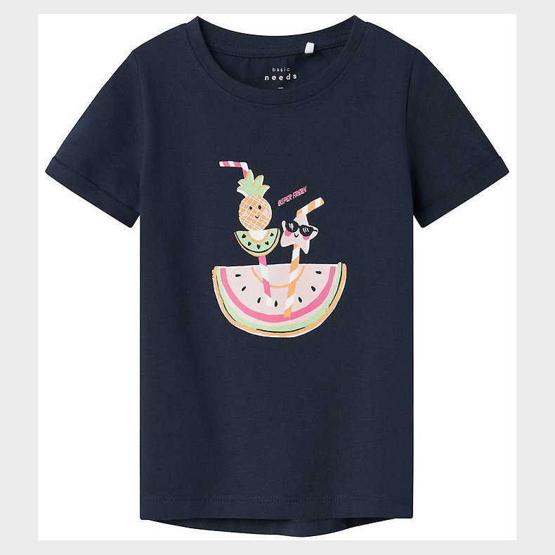 Name It T-shirt - NmfVix - Navy Blazer