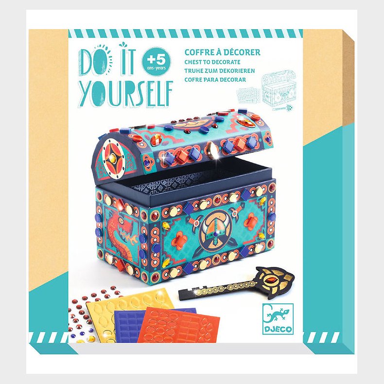 Djeco Kiste DIY - Do It Yourself - Super Treasure