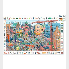 Djeco Puslespil - 200 Brikker - The City