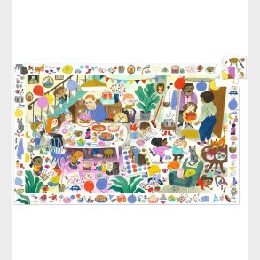 Djeco Puslespil - 54 Brikker - Birthday Party