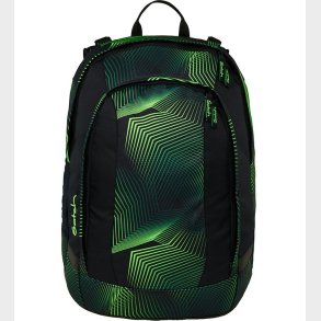 Satch Skoletaske - Air - Seismic Green