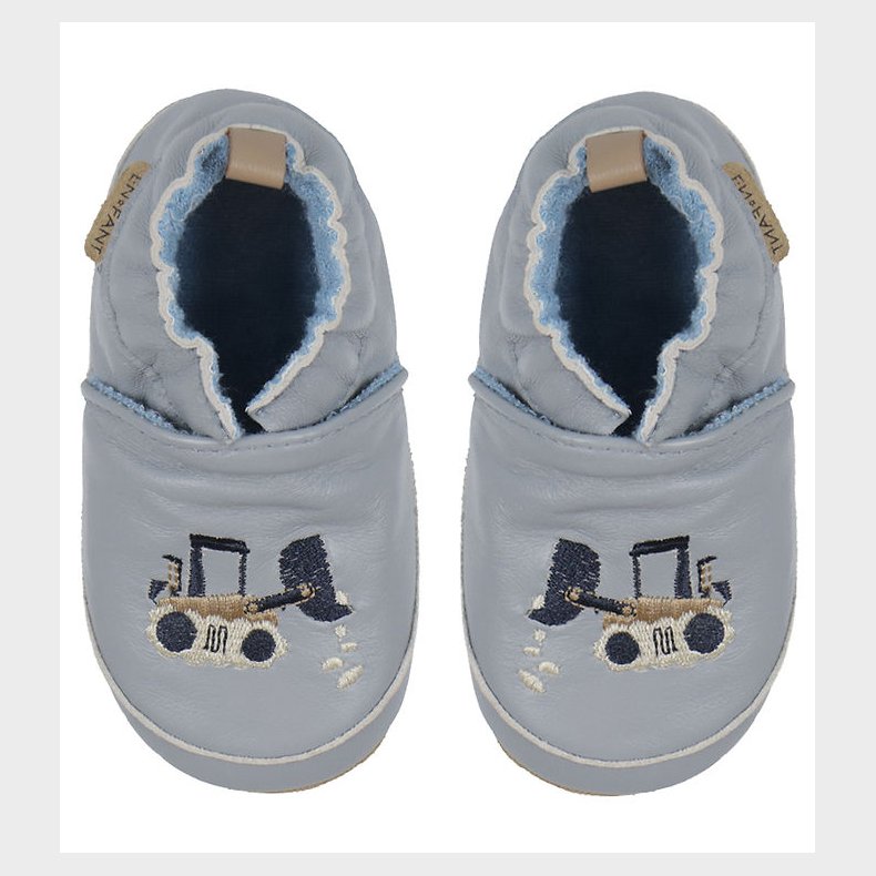 En Fant Skindfutter - Applique - Tradewinds m. Gravemaskine