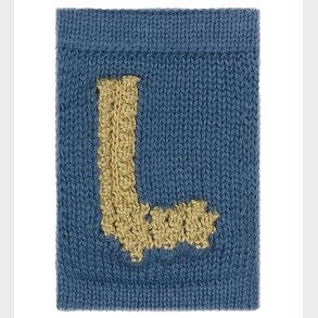 Smallstuff Strikket Bogstav - L - Bl� Alfabet