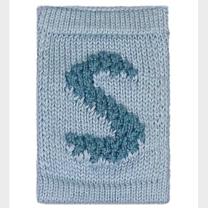 Smallstuff Strikket Bogstav - S - Bl� Alfabet