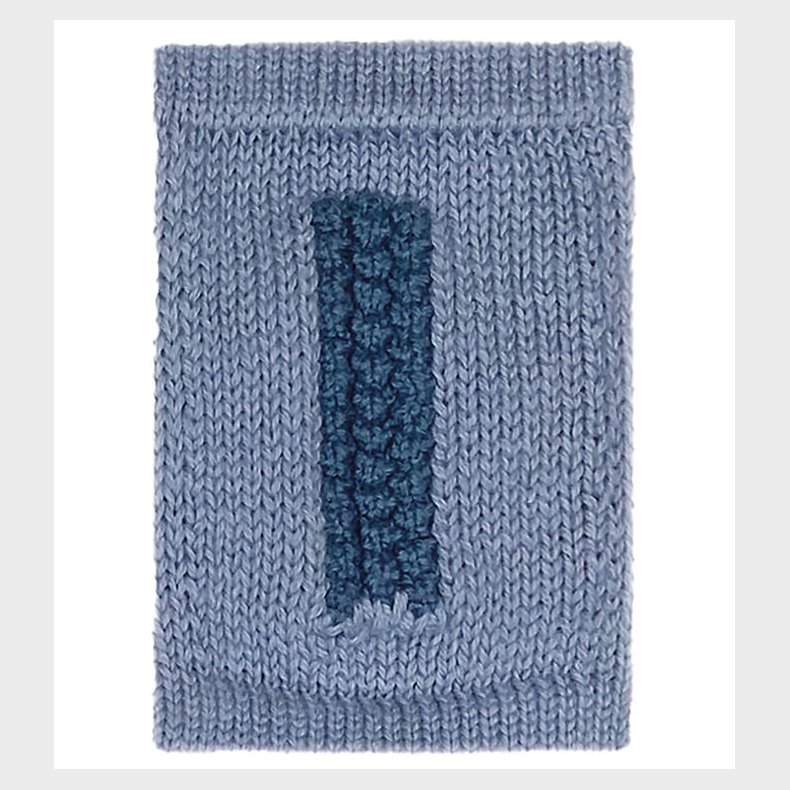 Smallstuff Strikket Bogstav - I - Bl� Alfabet