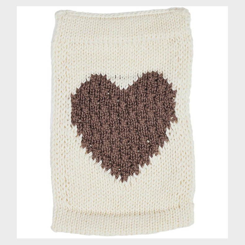 Smallstuff Strikket Flag - Hjerte - Natur Motiv