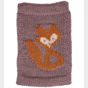 Smallstuff Strikket Flag - R�v - Rosa Motiv