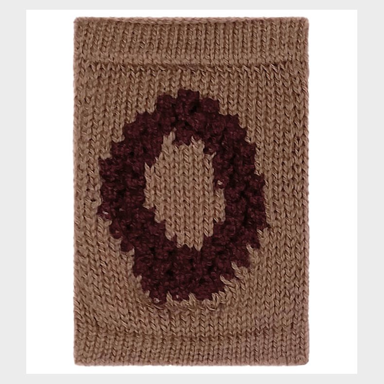 Smallstuff Strikket Bogstav - O - Rosa Alfabet