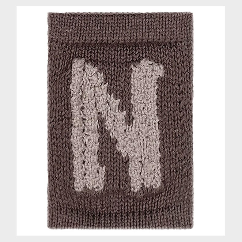 Smallstuff Strikket Bogstav - N - Natur Alfabet