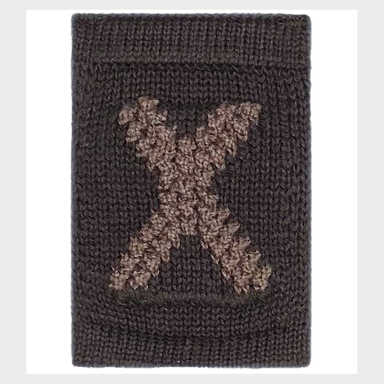 Smallstuff Strikket Bogstav - X - Natur Alfabet