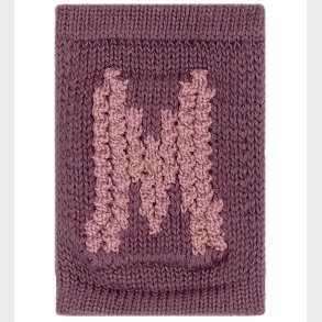 Smallstuff Strikket Bogstav - M - Rosa Alfabet