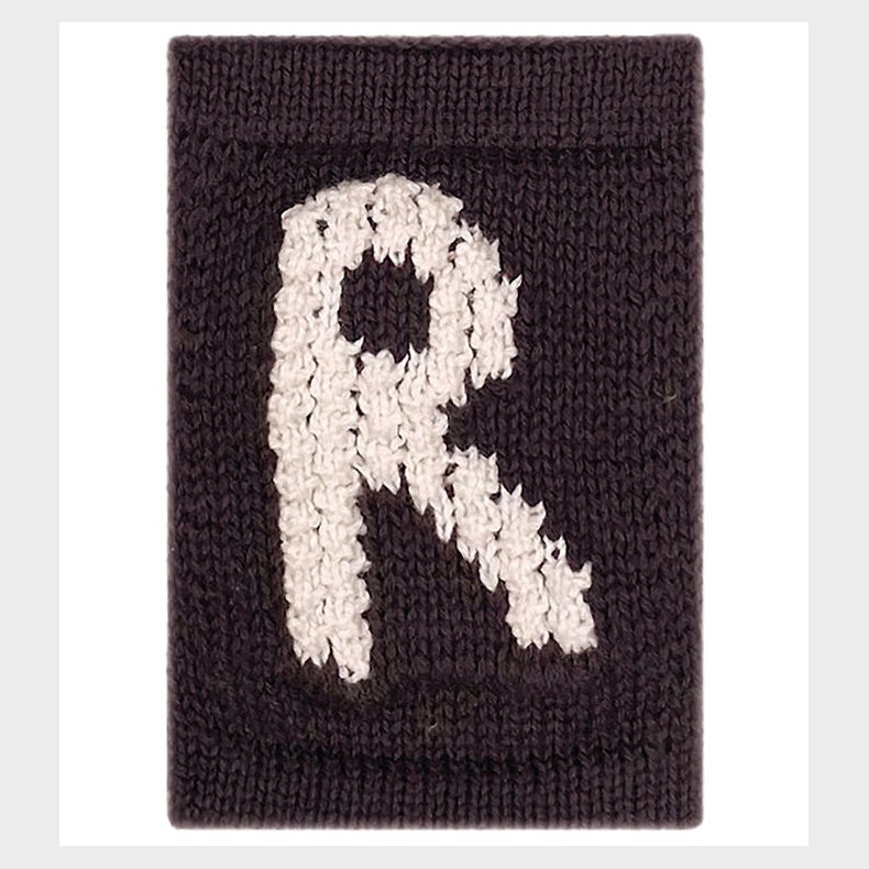 Smallstuff Strikket Bogstav - R - Natur Alfabet