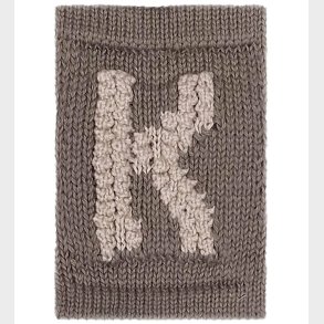 Smallstuff Strikket Bogstav - K - Natur Alfabet