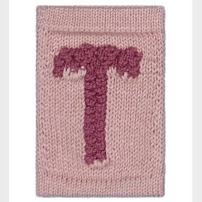 Smallstuff Strikket Bogstav - T - Rosa Alfabet