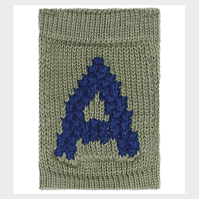 Smallstuff Strikket Bogstav - A - Bl� Alfabet