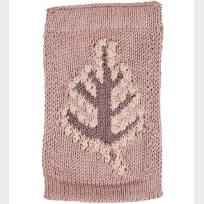 Smallstuff Strikket Flag - Blad - Rosa Motiv